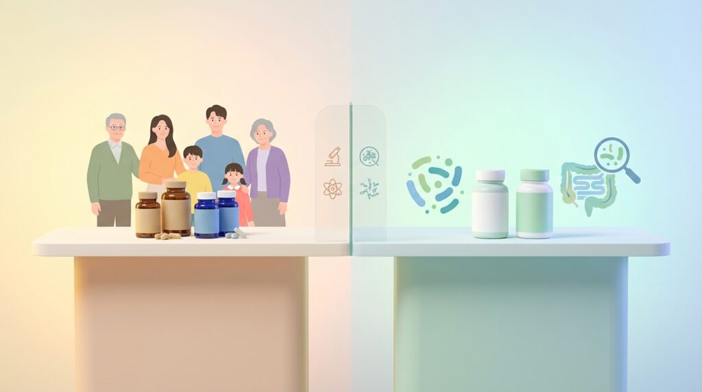 해외 유산균 제품 vs 락토핏, 우리 가족에게 ‘진짜 프리미엄’은 무엇일까요?